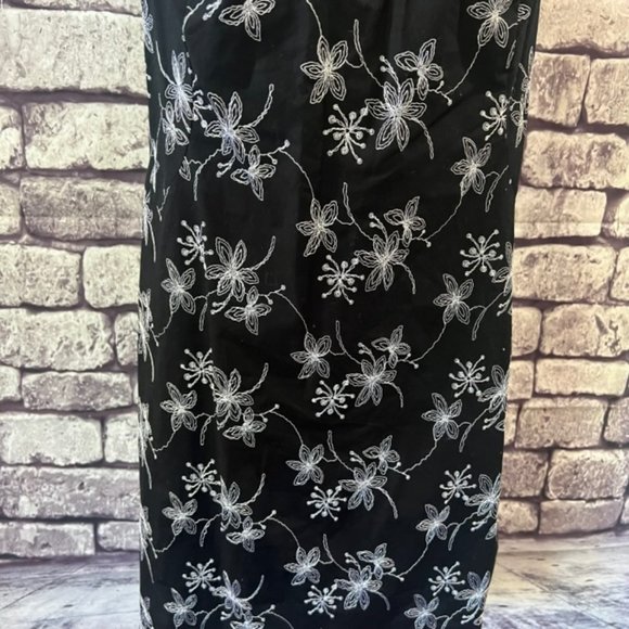 Barbara Lesser NWT Black & White Dress Size L - Picture 3 of 14